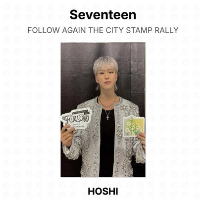 Seventeen FOLLOW AGAIN THE CITY STAMP RALLY Official Photocard