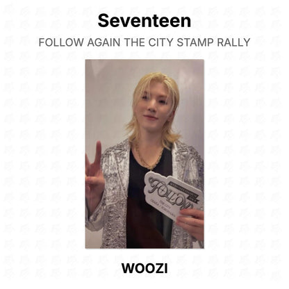 Seventeen FOLLOW AGAIN THE CITY STAMP RALLY Official Photocard