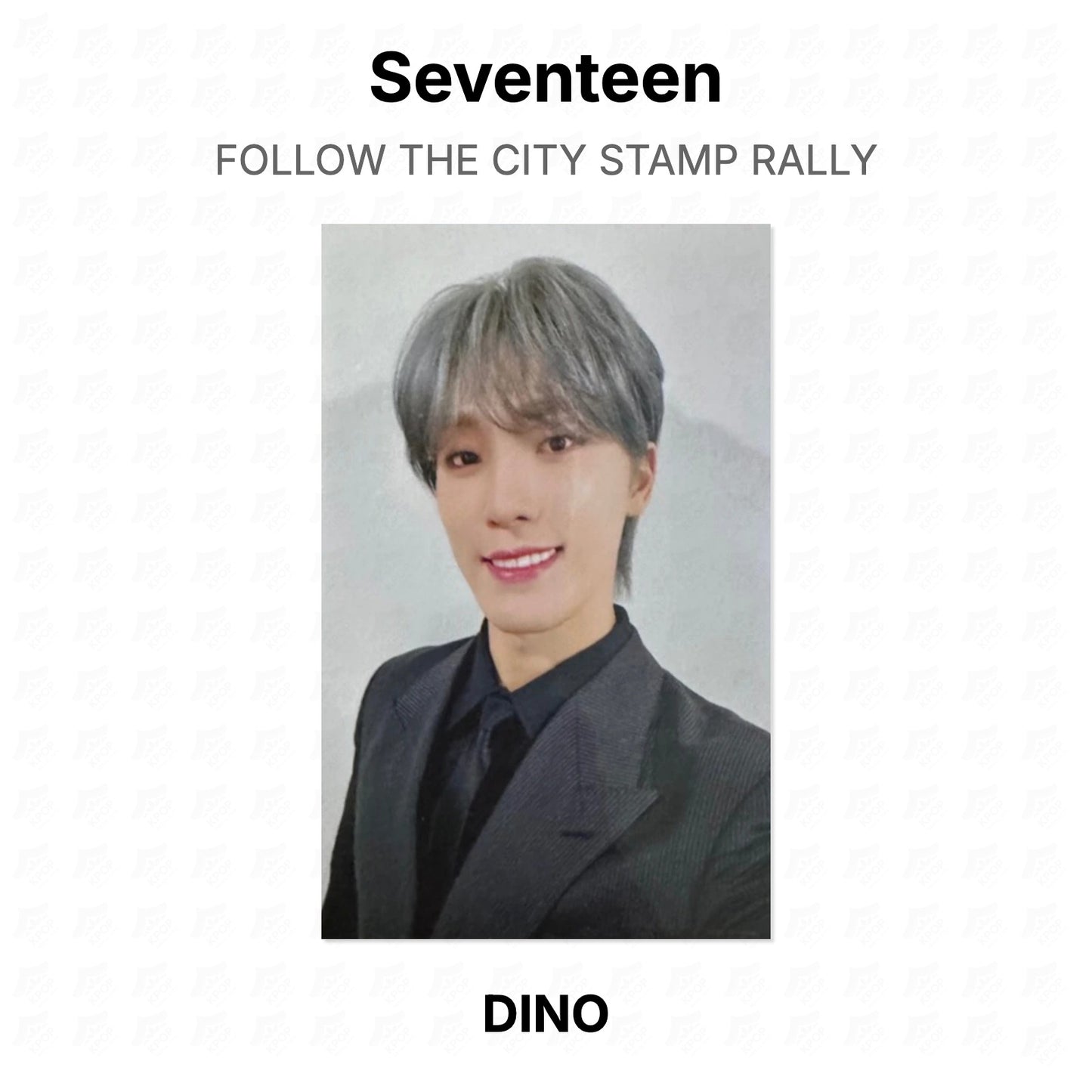 Seventeen FOLLOW THE CITY STAMP RALLY Official Photocard
