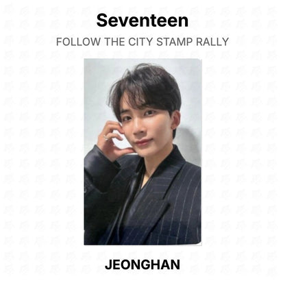 Seventeen FOLLOW THE CITY STAMP RALLY Official Photocard