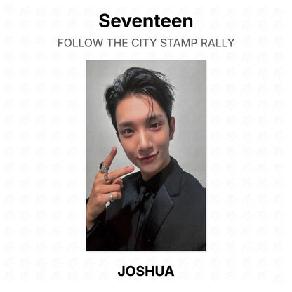 Seventeen FOLLOW THE CITY STAMP RALLY Official Photocard