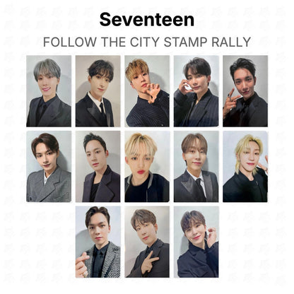 Seventeen FOLLOW THE CITY STAMP RALLY Official Photocard