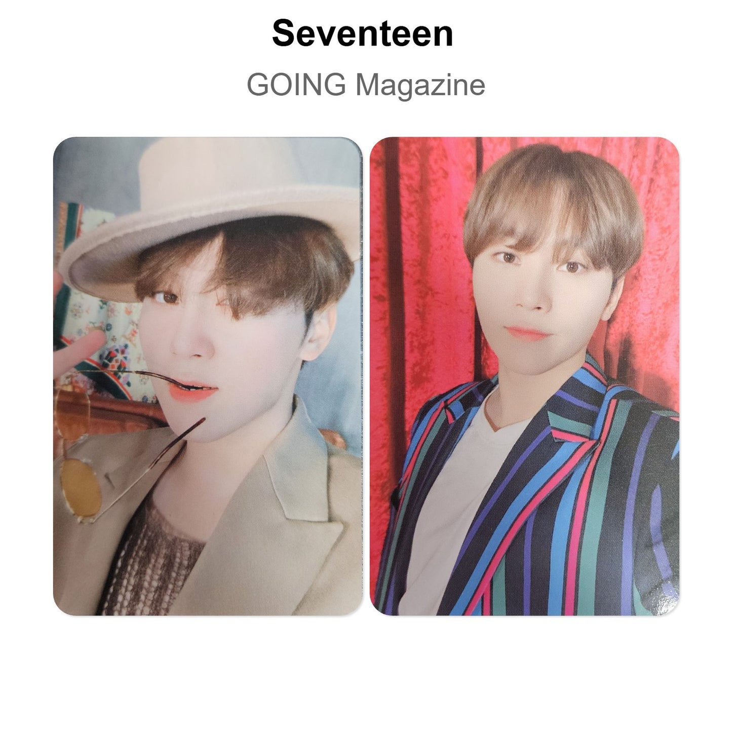Seventeen GOING Magazine Offizielle Photocard
