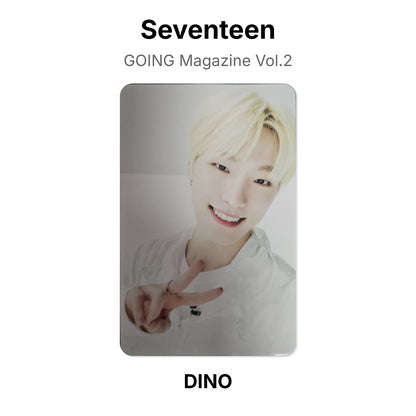 Seventeen GOING Magazine Vol.2 photocard oficial