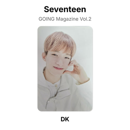 Seventeen GOING Magazine Vol.2 photocard oficial