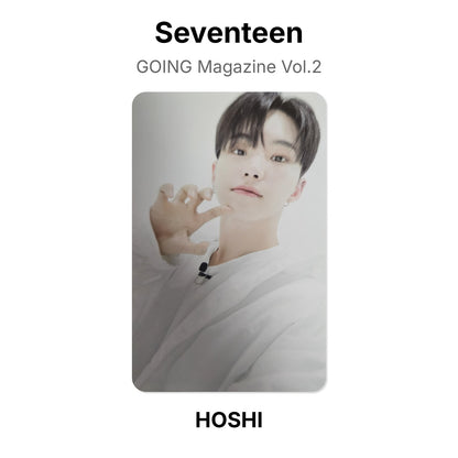 Seventeen GOING Magazine Vol.2 photocard oficial