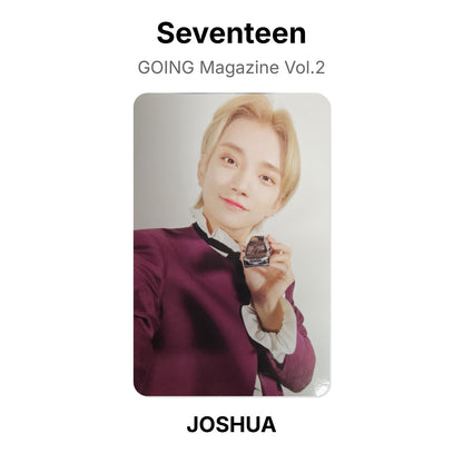 Seventeen GOING Magazine Vol.2 photocard oficial