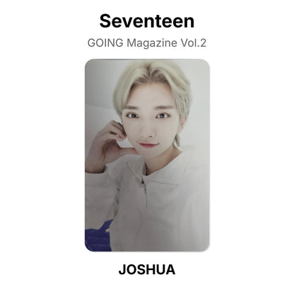 Seventeen GOING Magazine Vol.2 photocard oficial
