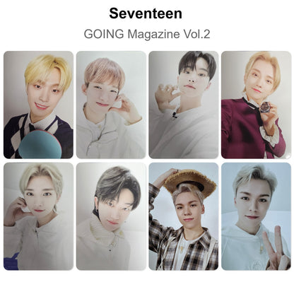 Seventeen GOING Magazine Vol.2 photocard oficial