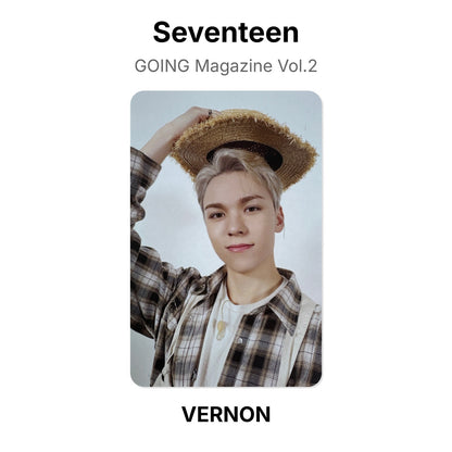 Seventeen GOING Magazine Vol.2 photocard oficial