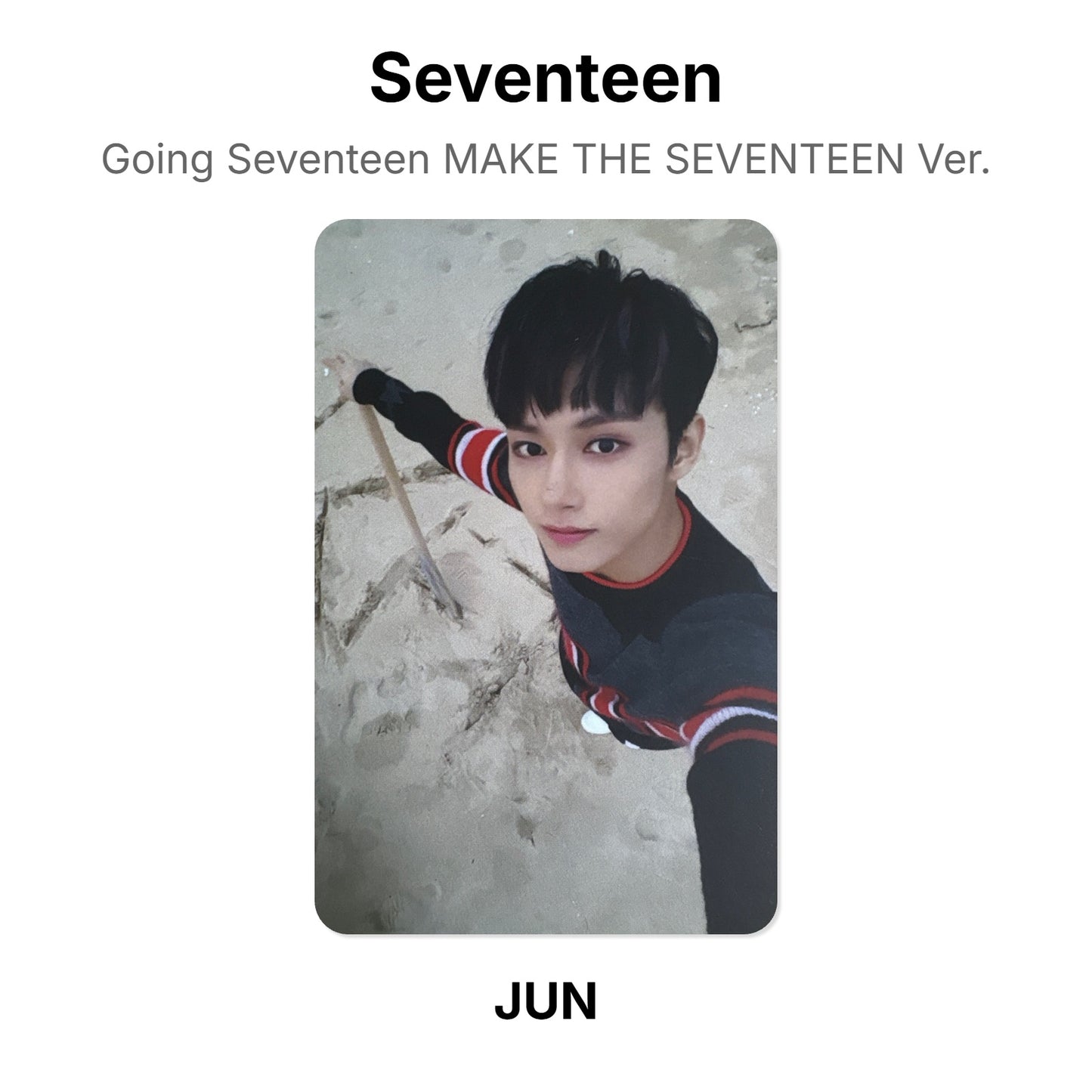 Seventeen Going Seventeen MAKE THE SEVENTEEN Ver. โฟโต้การ์ดของแท้