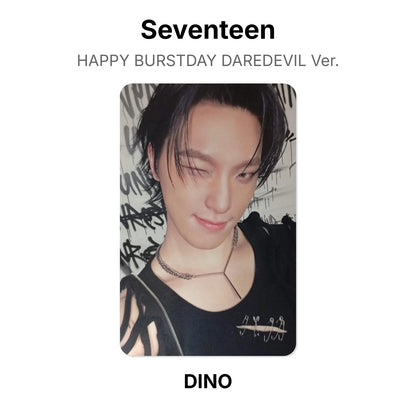 Seventeen HAPPY BURSTDAY DAREDEVIL Ver. offisiell Photocard