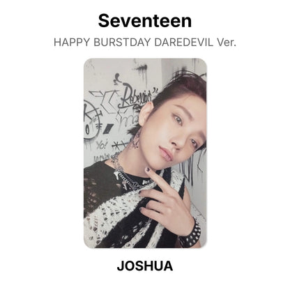 Seventeen HAPPY BURSTDAY DAREDEVIL Ver. offisiell Photocard