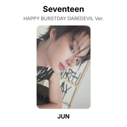 Seventeen HAPPY BURSTDAY DAREDEVIL Ver. offisiell Photocard