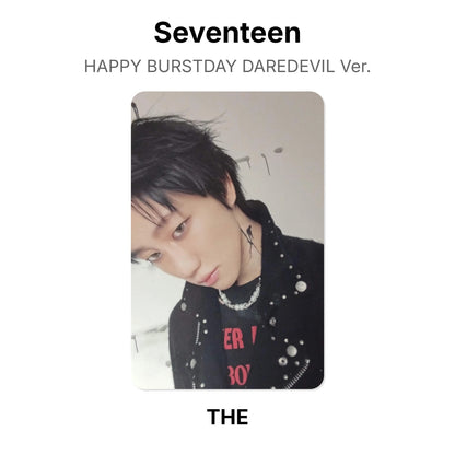 Seventeen HAPPY BURSTDAY DAREDEVIL Ver. offisiell Photocard