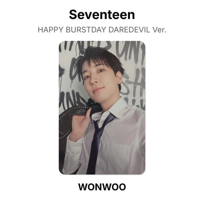 Seventeen HAPPY BURSTDAY DAREDEVIL Ver. offisiell Photocard