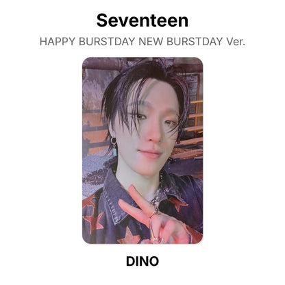 Seventeen HAPPY BURSTDAY NEW BURSTDAY Ver. photocard officielle