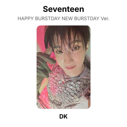 Seventeen HAPPY BURSTDAY NEW BURSTDAY Ver. photocard officielle