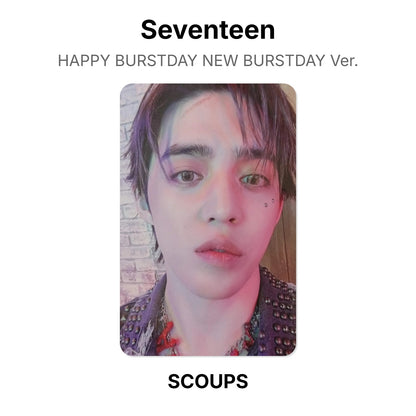Seventeen HAPPY BURSTDAY NEW BURSTDAY Ver. photocard officielle
