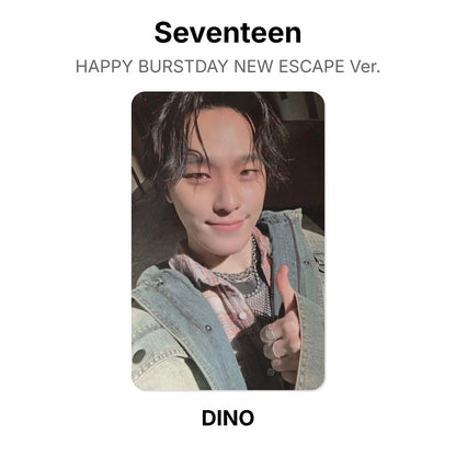 Seventeen HAPPY BURSTDAY NEW ESCAPE Ver. photocard oficial