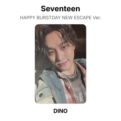 Seventeen HAPPY BURSTDAY NEW ESCAPE Ver. photocard oficial