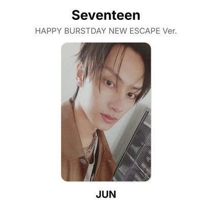 Seventeen HAPPY BURSTDAY NEW ESCAPE Ver. photocard oficial