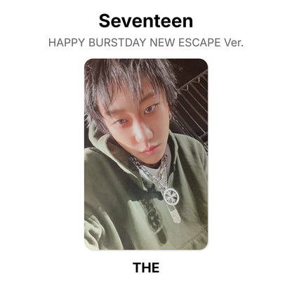 Seventeen HAPPY BURSTDAY NEW ESCAPE Ver. photocard oficial