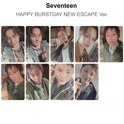 Seventeen HAPPY BURSTDAY NEW ESCAPE Ver. photocard oficial