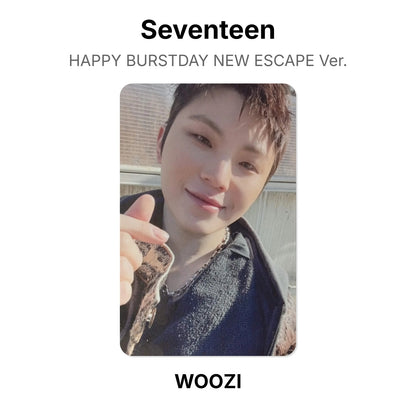 Seventeen HAPPY BURSTDAY NEW ESCAPE Ver. photocard oficial