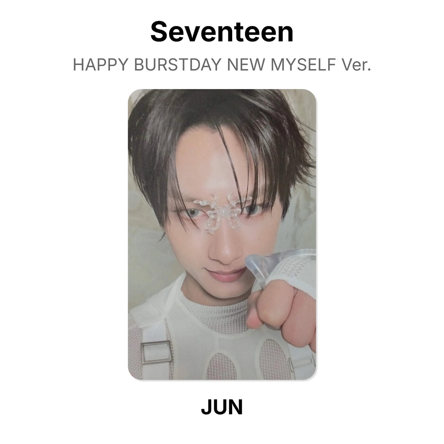 Seventeen HAPPY BURSTDAY NEW MYSELF Ver. photocard oficial