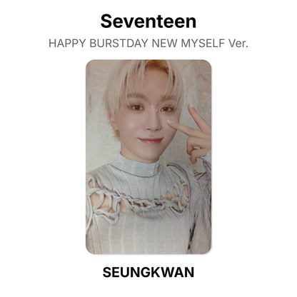 Seventeen HAPPY BURSTDAY NEW MYSELF Ver. photocard oficial