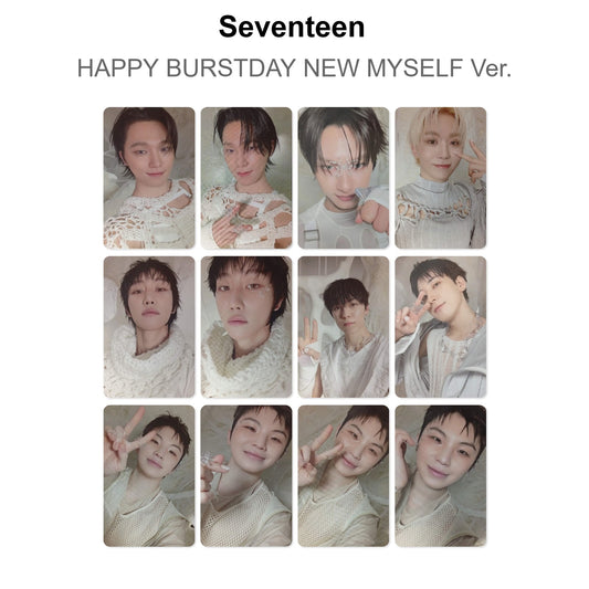 Seventeen HAPPY BURSTDAY NEW MYSELF Ver. Official Photocard