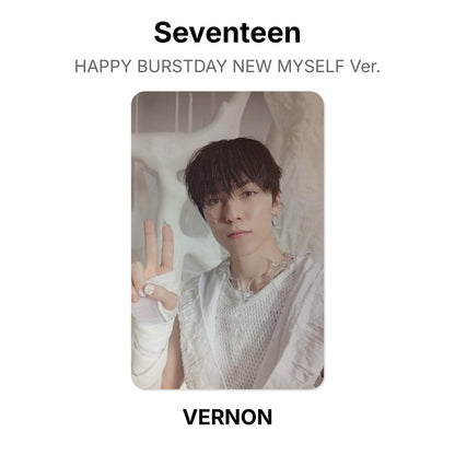 Seventeen HAPPY BURSTDAY NEW MYSELF Ver. photocard oficial