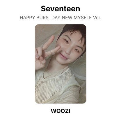 Seventeen HAPPY BURSTDAY NEW MYSELF Ver. photocard oficial