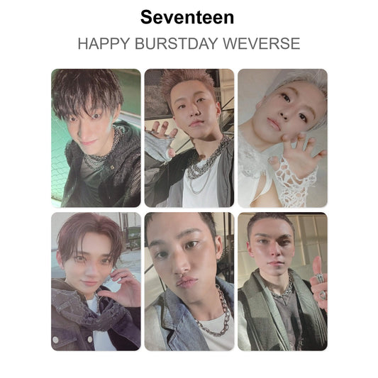 Seventeen HAPPY BURSTDAY WEVERSE Official Photocard