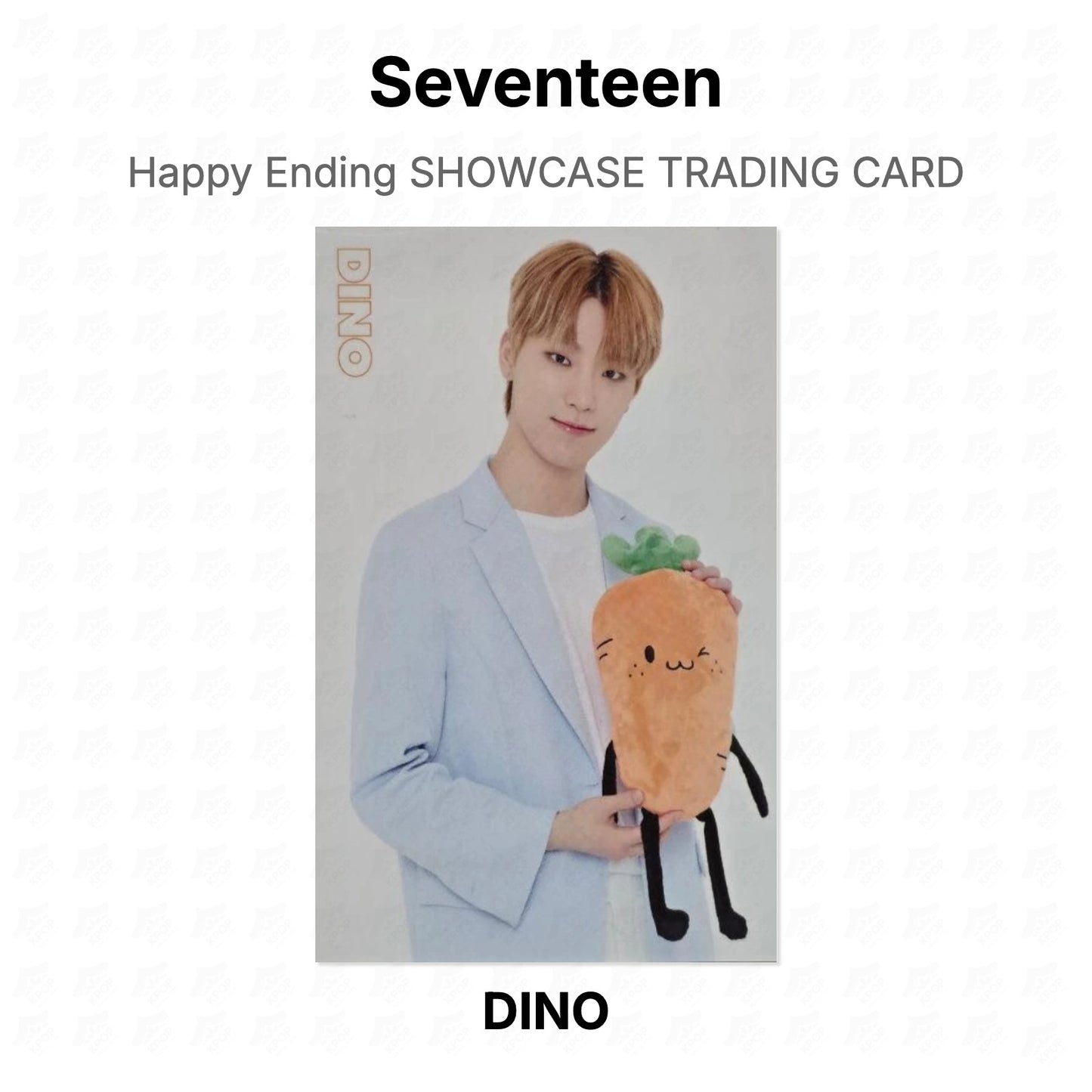 Seventeen Happy Ending SHOWCASE TRADING CARD Official Photocard