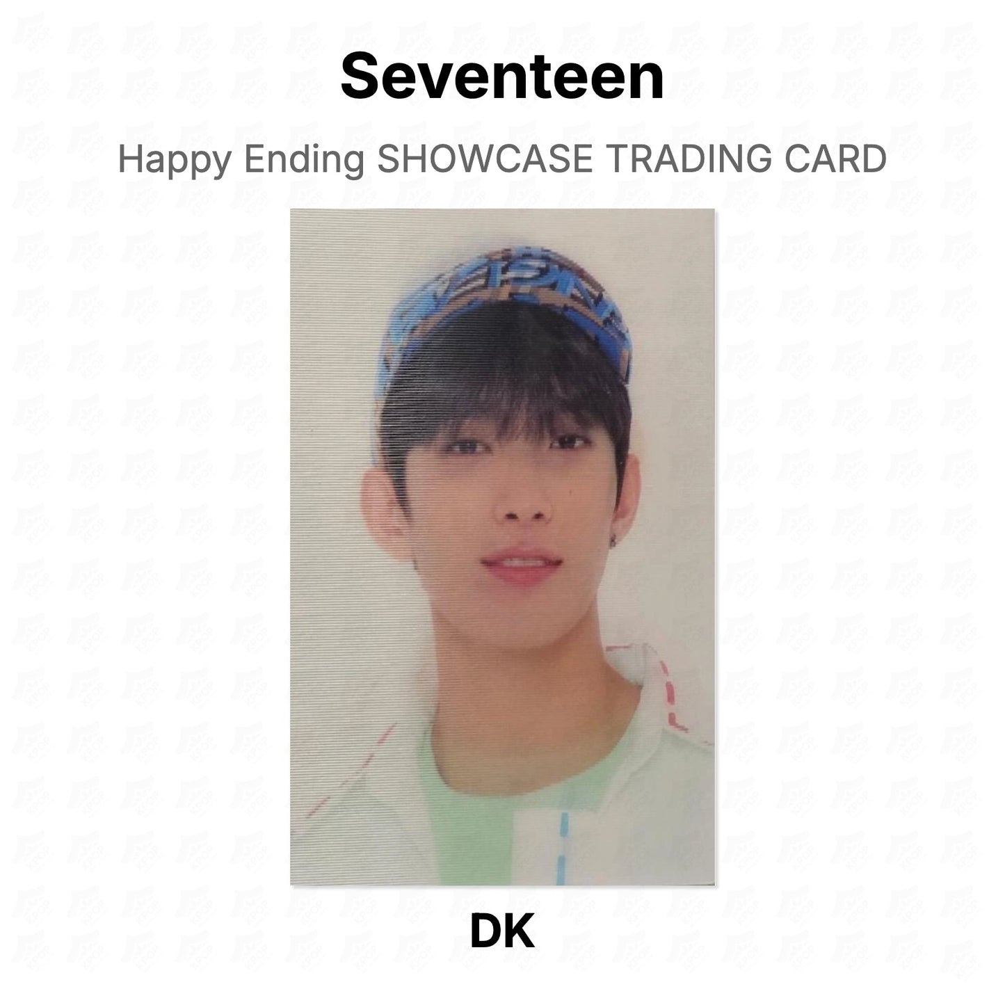 Seventeen Happy Ending SHOWCASE TRADING CARD Official Photocard