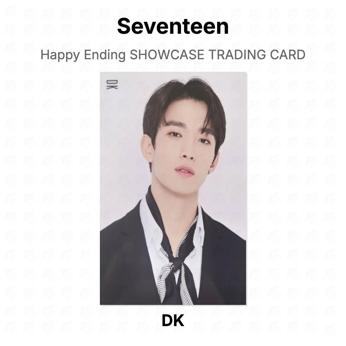 Seventeen Happy Ending SHOWCASE TRADING CARD Official Photocard
