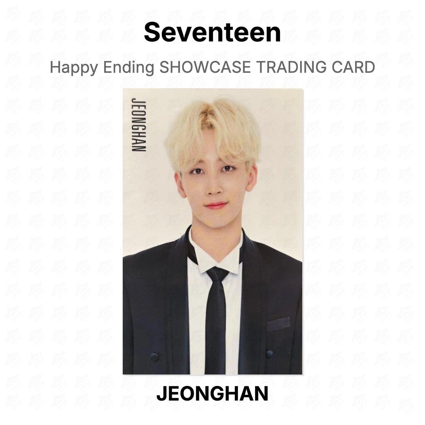 Seventeen Happy Ending SHOWCASE TRADING CARD Official Photocard