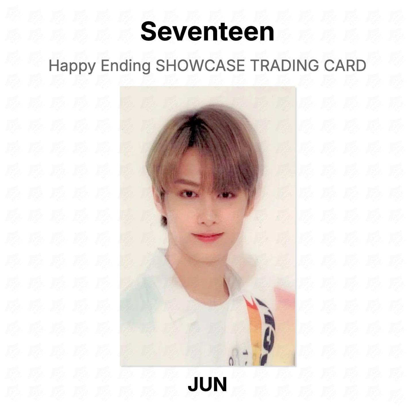 Seventeen Happy Ending SHOWCASE TRADING CARD Official Photocard