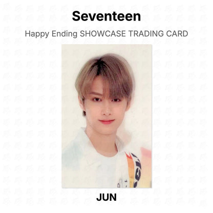Seventeen Happy Ending SHOWCASE TRADING CARD Official Photocard