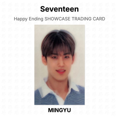 Seventeen Happy Ending SHOWCASE TRADING CARD Official Photocard
