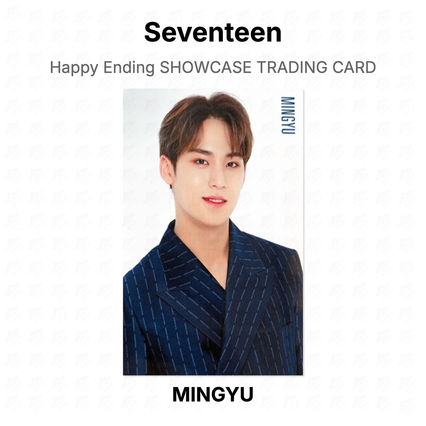 Seventeen Happy Ending SHOWCASE TRADING CARD Official Photocard