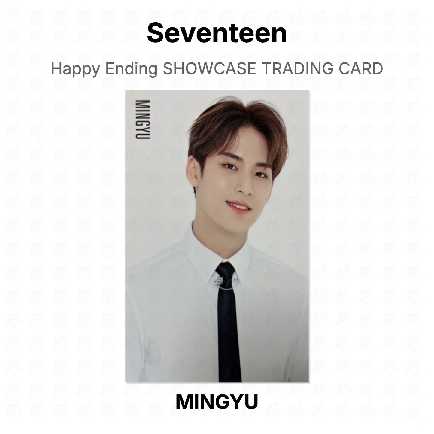 Seventeen Happy Ending SHOWCASE TRADING CARD Official Photocard