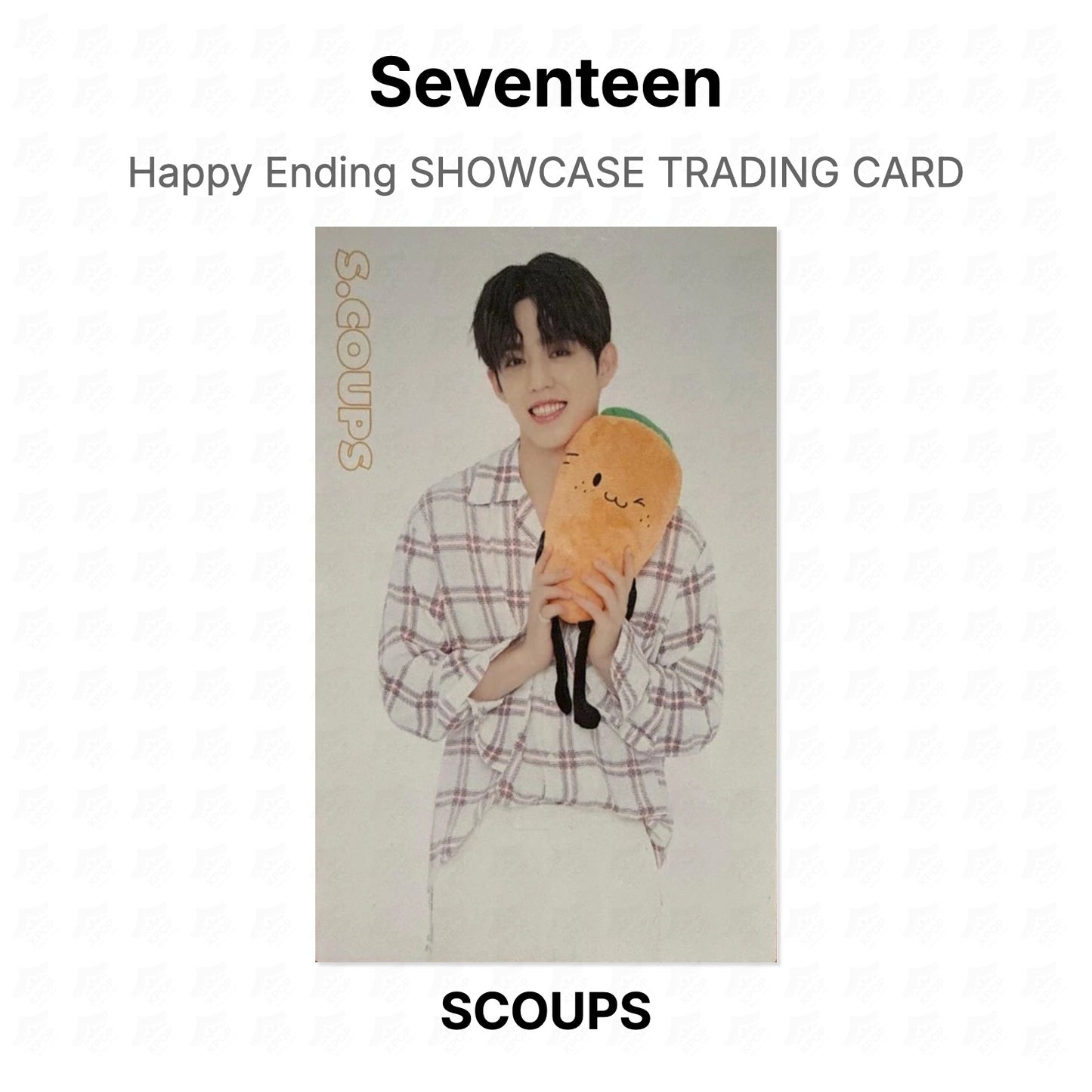 Seventeen Happy Ending SHOWCASE TRADING CARD Official Photocard
