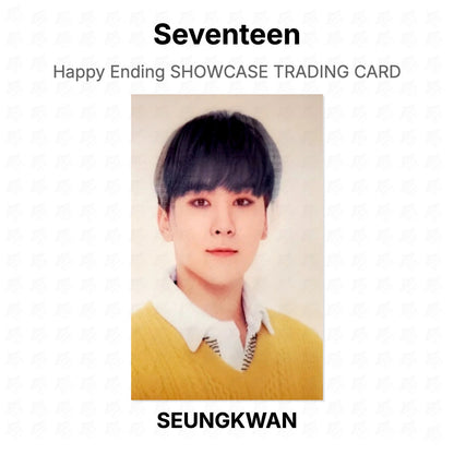 Seventeen Happy Ending SHOWCASE TRADING CARD Official Photocard