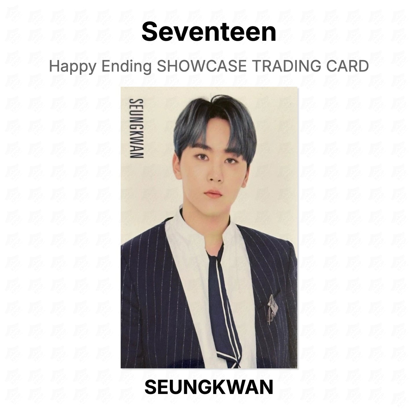 Seventeen Happy Ending SHOWCASE TRADING CARD Official Photocard