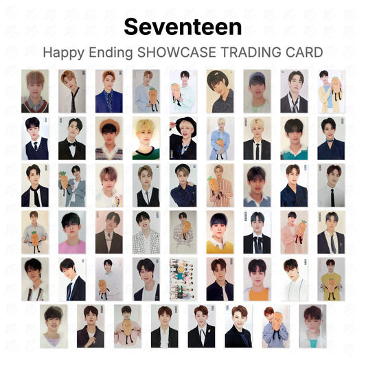 Seventeen Happy Ending SHOWCASE TRADING CARD Official Photocard