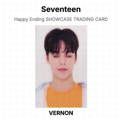 Seventeen Happy Ending SHOWCASE TRADING CARD Official Photocard