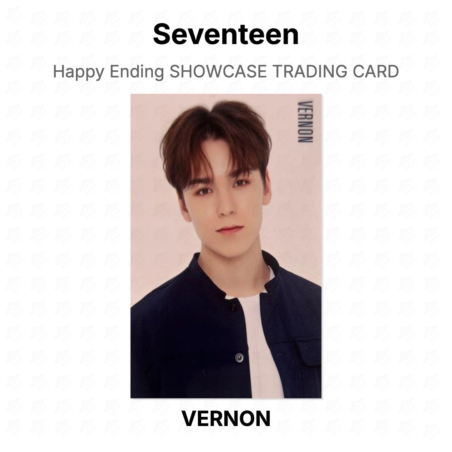 Seventeen Happy Ending SHOWCASE TRADING CARD Official Photocard